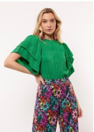 Fluresk top posy groen