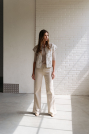 Zizo pantalon posh bleached sand