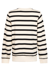 Zoso sweater annemarie black/ivory