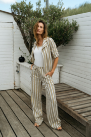 ZIZO pantalon Hally gold stripe
