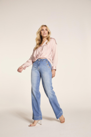 PARA MI Jeans Eve Button summer blue