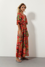 Tramontana jurk blooming floral stich