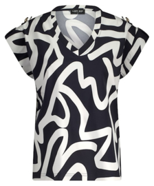 Lady day top Sydney Keith blue