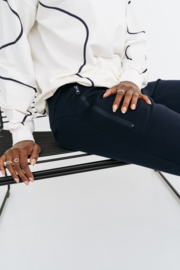 Zizo pantalon lio navy