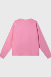 10 days sweater logo pink