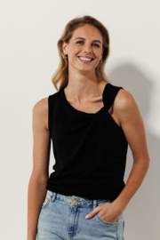 Tramontana top knot detailed zwart