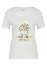 Tramontana t-shirt summer island wit