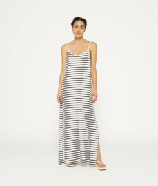 10 days dress stripes ecru/black