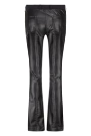 ZIP73 flair Leather back black