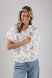 Nukus blouse  catalina off white