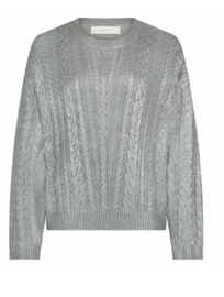 Nukus sweater Carmel zilver