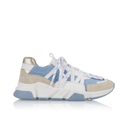 DWRS sneakers Los Angeles wit/jeans