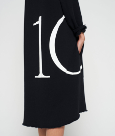 10 Days oversized dress - zwart