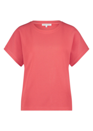 Tramontana top Piqué coral