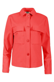 Zizo jacket loste scarlet red