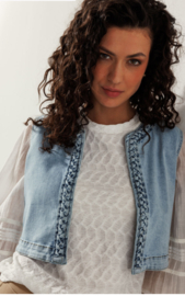 Tramontana gilet licht blauw