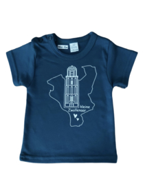 T-shirtje korte mouw Peperbus en grens Zwolle