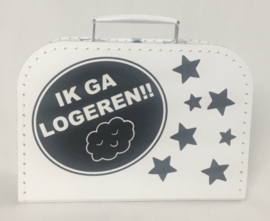 Koffertje "Ik ga logeren!" met sterren