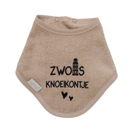 Driehoek slab / bandana  Zwols knoeikontje