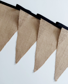 Vlaggenlijn van jute - per vlag