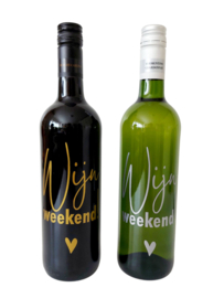 Wijn (750 ml) Wijn weekend!