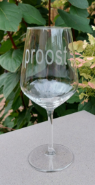 Wijnglas Proost