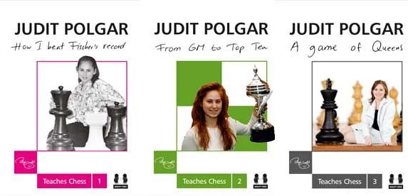 Judit Polgar Teaches Chess 1, 2 and 3