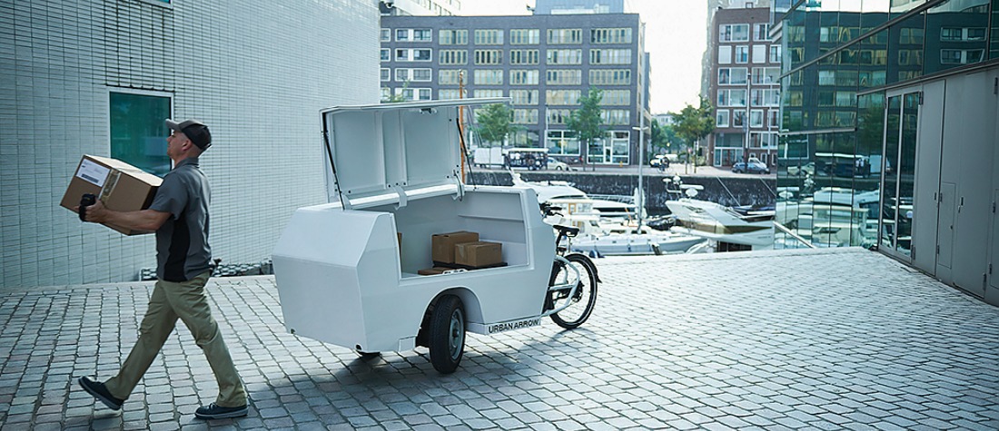 Stadsvrachtfiets tijdelijk