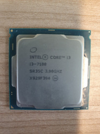 Processor - Intel Core i3-7100 - 1151 socket • Dual core @ 3,9GHz-3,9GHz