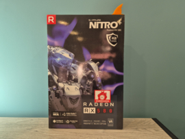 Videokaart - Sapphire Nitro+ Radeon RX 580 4GD5 - 2x DP, DVI-D, 2x HDMI (SEALED!)