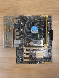 Asus H81M-PLUS | MINING SET! | i3 4130 | 4GB | 4 x PCI-E