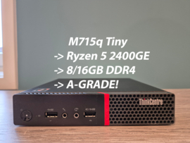 M715q GAMING, VEGA11, Ryzen 5 Pro, 16GB DDR4, 512GB SSD, W11P