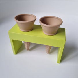 Puntijsjes houder - dubbel - meerdere kleuren