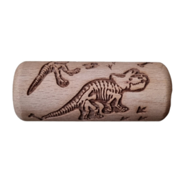 Houten roller klein dik Dino