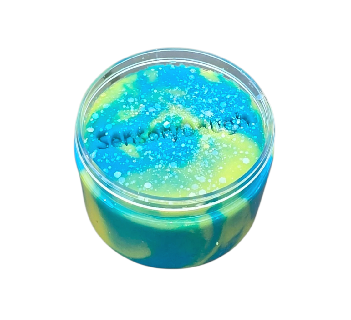 SensoryDough geel/blauw