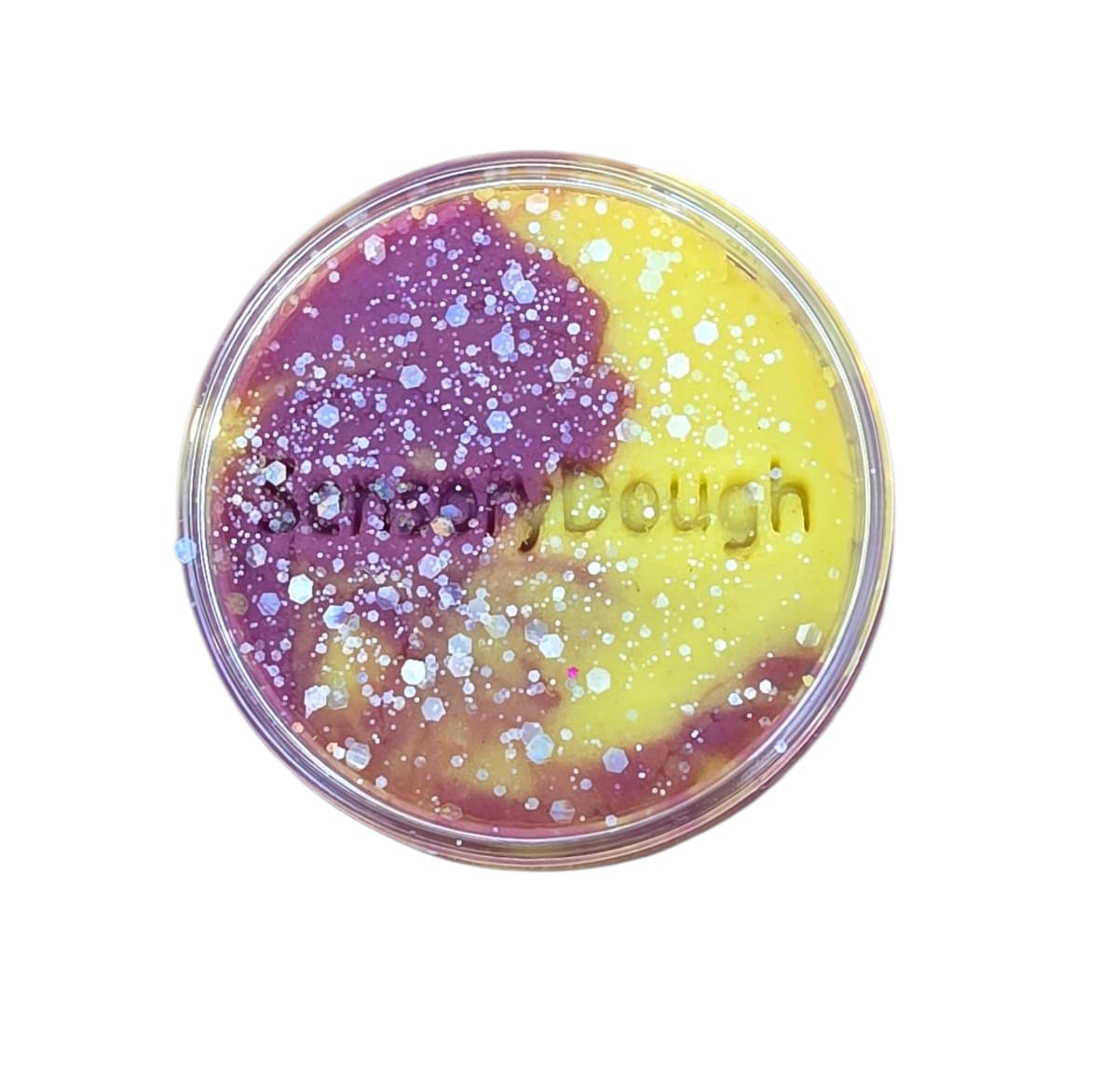 SensoryDough paars/geel