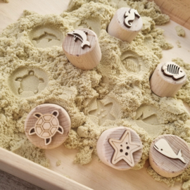 Houten stempel set Ocean Life