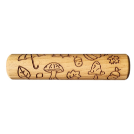 Houten roller dik Herfst