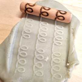 Houten roller Patronen Set