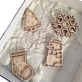 Mini vulvormen set Winter