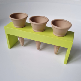 Puntijsjes houder - triple - meerdere kleuren