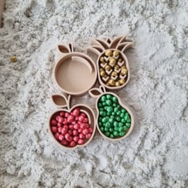 Bio mini bakjes set Fruit