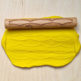 Houten roller smal Zee