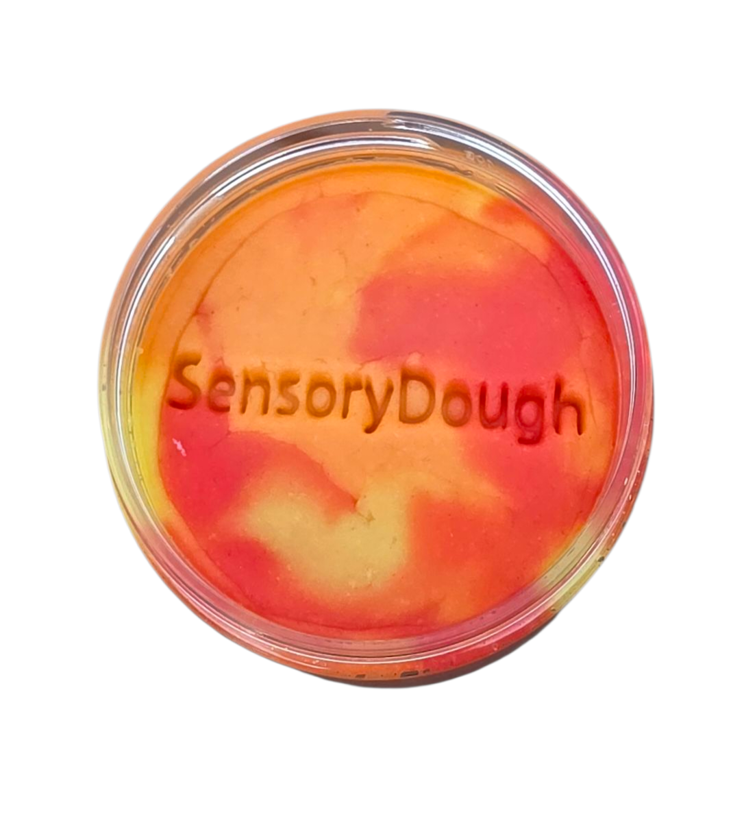 SensoryDough geel/rood/oranje