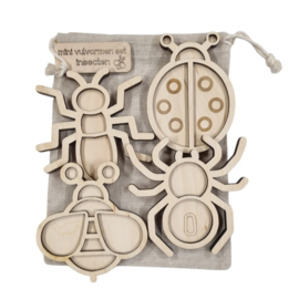 Mini vulvormen set Insecten