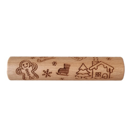 Houten roller dik Winter