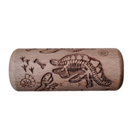 Houten roller klein dik Dino