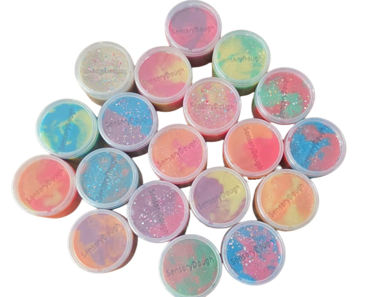 SensoryDough mixed pots surprise pakket