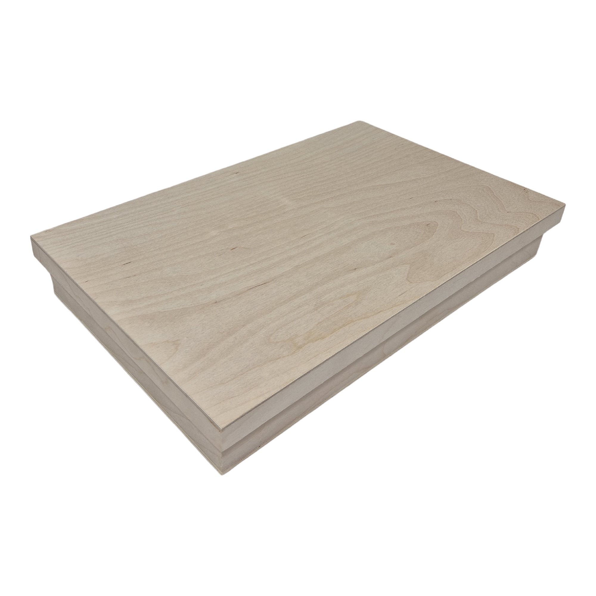 Houten speelbak klein met deksel