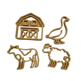 Bio Steker/Cutter set Boerderij/Farm